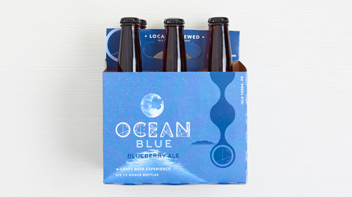 Ocean Lab Ocean blue beer