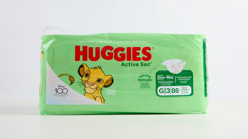 Huggies - Active Sec Diapers - G3