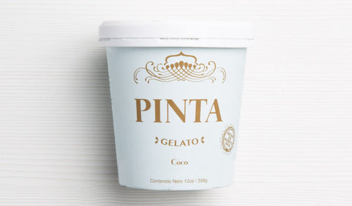 Coconut gelato, Pinta