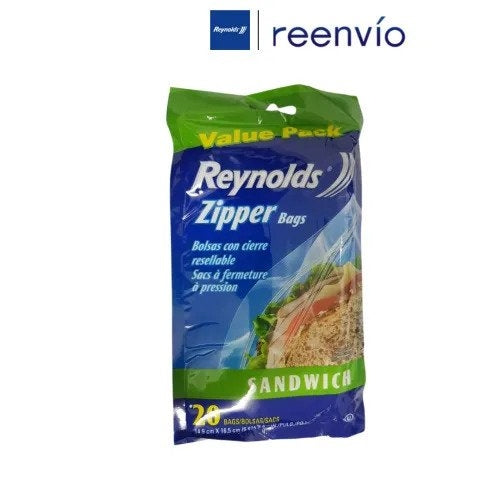 Reynolds Sandwich Zipper Bag - 20-