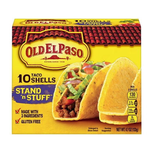 Old El Paso Taco Shell STD N STF Original