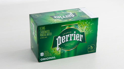 Perrier original cans (8 Pack)