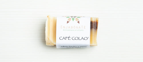 Café Colao soap bar by Enjabona Té