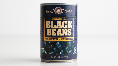 Organic black beans, Brad's Organic