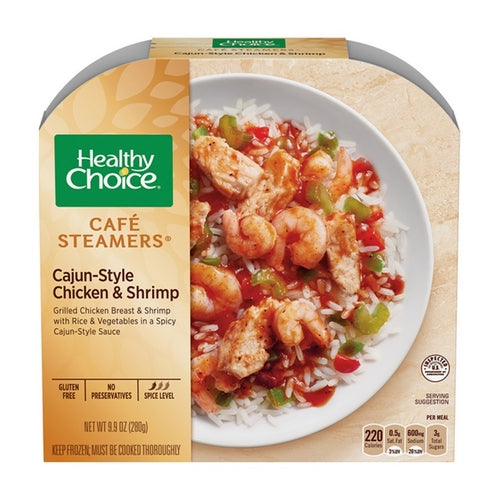 Healthy Choice Café Steamers Cajun-Style Chicken & Shrimp