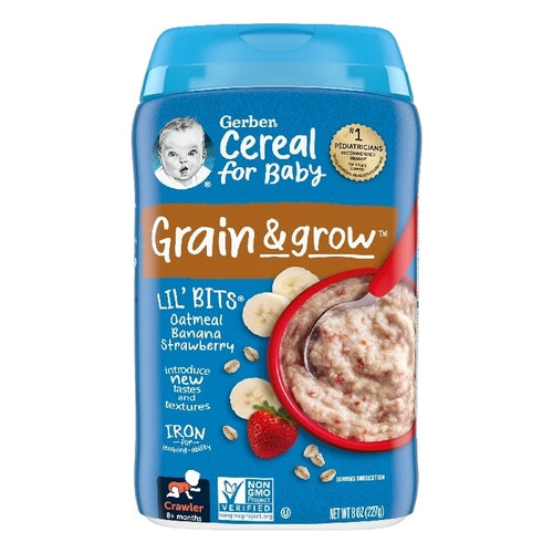 Gerber Lil'Bits Cereal Oat Strawberry