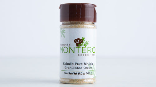 Granulated onion, Montero, 2 oz