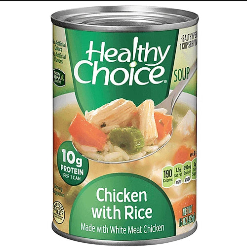 Healthy Choice - Chicken with rice soup