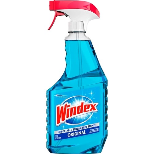 Windex blue spray