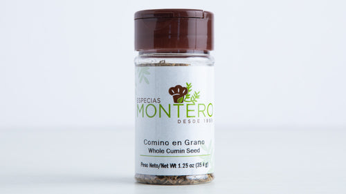 Whole cumin seed, Montero, 1.25 oz