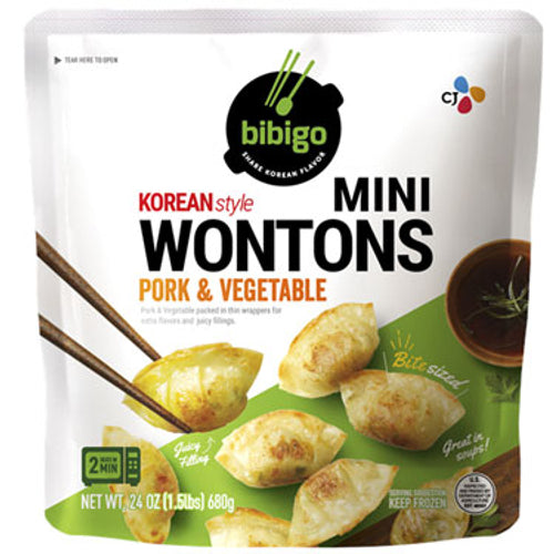 Bibigo Mini Wonton Pork And Vegetable