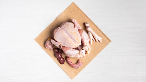 Whole free-range chicken (3.5 - 4 lbs)