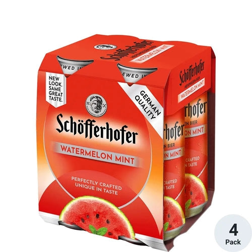 Schofferhofer  Watermelon Mint can  16,9oz, 4pack