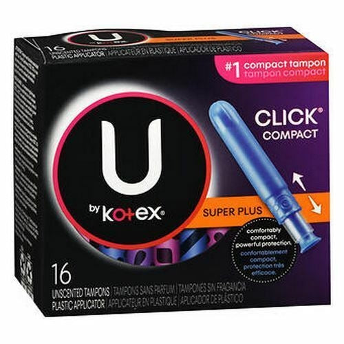 Kotex - Click Compact Super Tampons