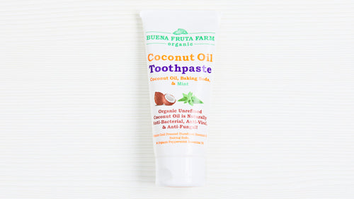 Coconut toothpaste