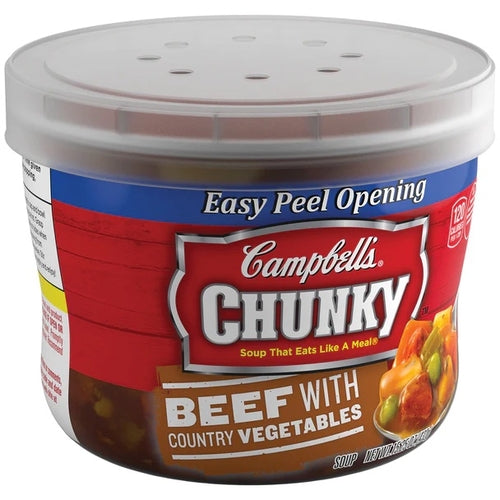 Campbell's, Chunky Soup, Beef with Country Vegetables, 15.25 oz